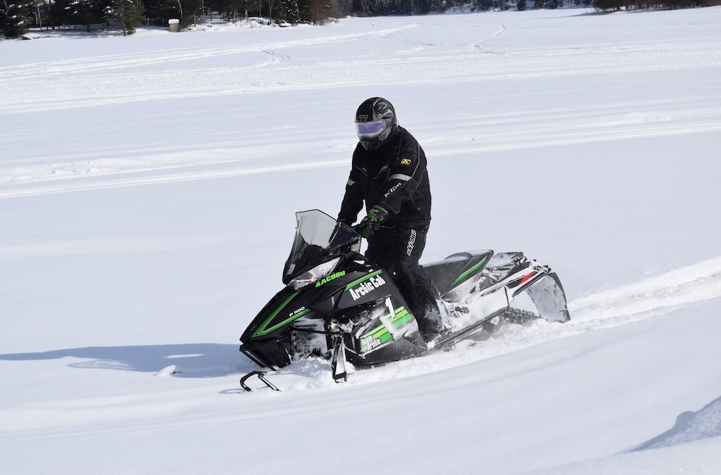 Snowmobiling