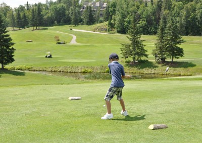 Golfing