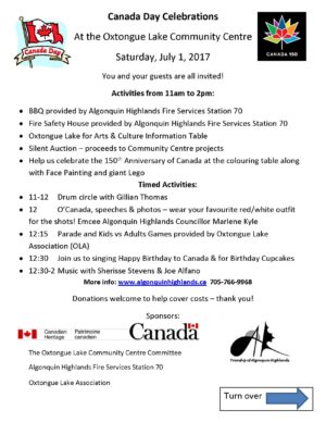 2017 Poster Canada Day OLCC